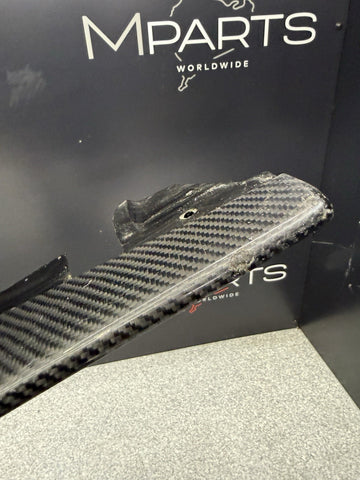 (PICKUP ONLY) BMW 01-06 E46 M3 Carbon Fiber Side Skirt Extension Splitter