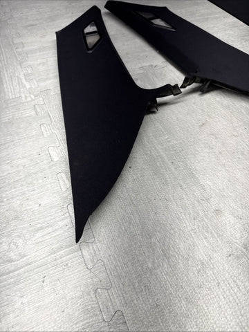 94-99 BMW E36 COUPE 318I 323I 325I M3 REAR LEFT & RIGHT C PILLAR TRIM BLACK