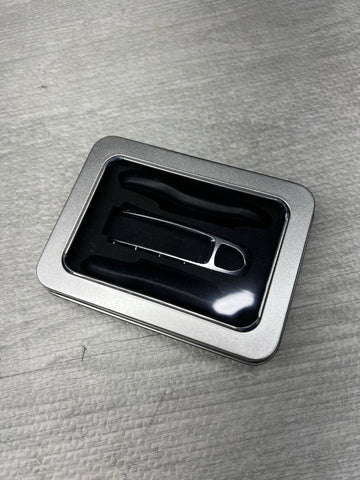 Genuine PORSCHE Cayenne Key Cover 971044801 Chrome