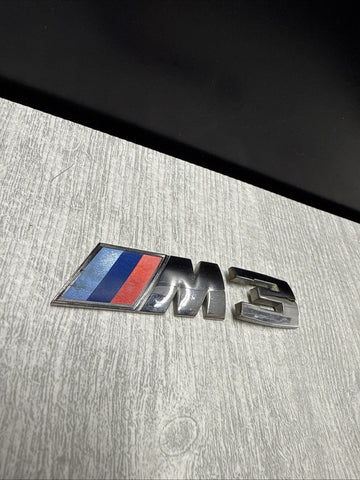 08-13 BMW E90 E92 E93 M3 Trunk EMBLEM LOGO BADGE OEM