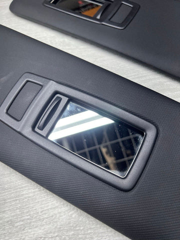 12-20 OEM BMW F30 F32 F80 F82 M3 M4 Interior Sun Visors Black