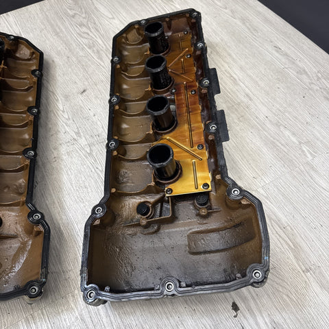 2008-2013 BMW E90 E92 E93 M3 S65 V8 Valve Covers Pair LH RH 7838268 7838267