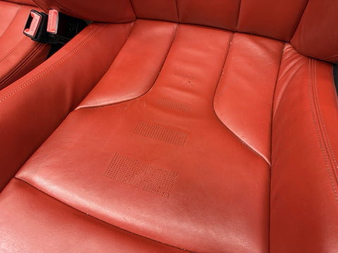 OEM 15-20 BMW F82 M4 LEATHER SEAT SEATS CUSHION INTERIOR SET SAKHIR ORANGE