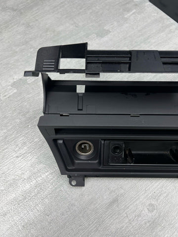 BMW 01-06 E46 M3 Radio Non Navi Mounting Bracket Storage Tray Missing Flap