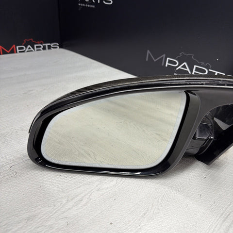 15-20 BMW F82 F83 M4 LEFT DRIVER MIRROR / CAMERA / NO LANE ASSIST *NOTES*