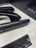 01-06 BMW E46 M3 Coupe Interior Armrests Trim Set Piano Black*Notes*