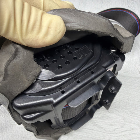 OEM BMW G80 M3 Competition Rear Right Passenger Seatbelt Retractor M Stitch