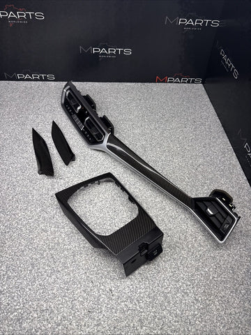 2025-2026 BMW G80 M3 Front Interior Carbon Fiber Trim Panel Set