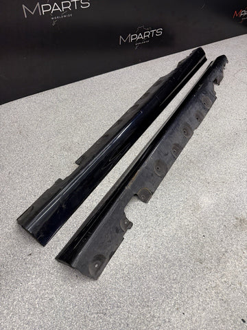 01-06 BMW E46 M3 Rocker Panel Side Skirts OEM Carbon Black