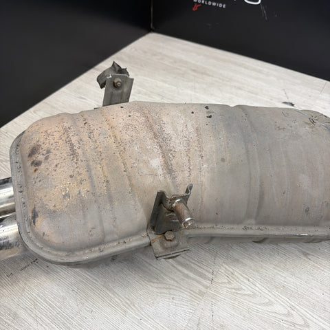 95-99 Bmw E36 M3 Rear Exhaust Muffler Silencer Box Outlet Pipe Unit Oem *Local*