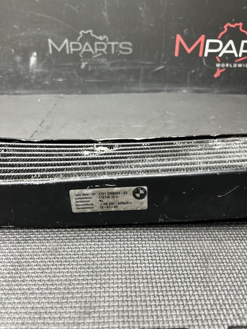 08-13 OEM BMW M3 E90 E92 E93 S65 Engine Oil Cooler *BENT