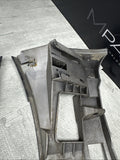 01-06 BMW E46 M3 LEFT RIGHT DRIVER FRONT BUMPER COVER GUARD BRACKET PAIR 2695247