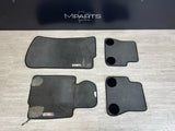 Used Genuine 01-06 BMW E46 M3 Convertible Carpets Floor Mats Black Front & Rear
