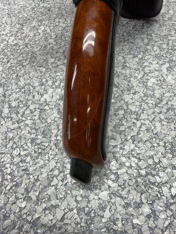 99-03 BMW E39 M5 Emergency Hand Brake Lever Boot Handle Wood Nappa OEM