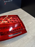 07-10 BMW E92 335 M3 COUPE LEFT OUTER LCI TAIL LIGHT OEM 7251959 *TINY CRACK*