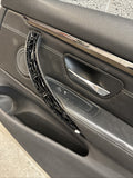 15-20 BMW F82 F83 M4 S55 Front Right Passenger Black Leather Door Card Panel