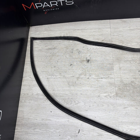 92-99 BMW E36 M3 323 325 328 Front Passenger Weather Strip Seal Coupe Black