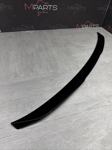 21-24 BMW G82 M4 Coupe Rear Trunk Lip Spoiler Gloss Black 8074910 OEM