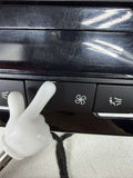 15-17 BMW M3 M4 F30 F32 A/C Climate Audio CD Panel Control Switch Chrome OEM