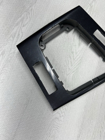 BMW E46 325 330 M3 Coupe 01-06 Carbon Style Wrapped Center Shift Shifter Trim