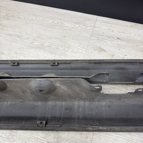 01-06 BMW E46 M3 Rocker Panel Side Skirts OEM Jet Black