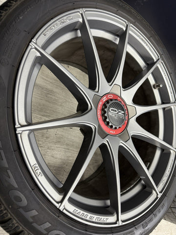 ALLOY 19” WHEELS OZ RACING PORSCHE 911 GT3 2011-2018 19x8.5 19x11 5X130