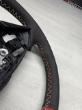 BMW E60 E63 E64 M5 M6 06-10 SMG Steering Wheel Rewrapped