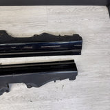 01-06 BMW E46 M3 Rocker Panel Side Skirts OEM Carbon Black *Notes*