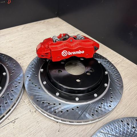 08-13 BMW E90 E92 E93 M3 BREMBO Big Brake Kit Calipers Rotors Set NEW Plug Play