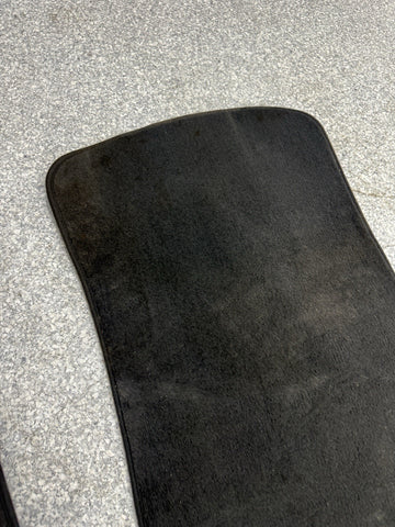 Genuine 01-06 BMW E46 M3 Convertible Carpets Floor Mats Black Front & Rear