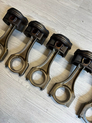 15-20 BMW F80 F82 F83 M3 M4 S55 Engine Pistons & Connecting Rods Set Of 6 OEM