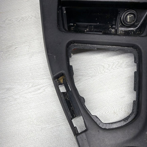 09-13 BMW E90 E92 M3 MANUAL CIC LEATHER CENTER CONSOLE TRIM