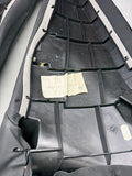 01-06 BMW E46 M3 Coupe Rear Seat Backrest Side Bolster Pair Black Napa OEM
