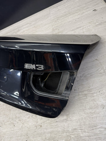 (PICKUP ONLY) BMW F30 330 335 F80 M3 15-18 Rear Tanzanite Blue Trunk Deck Lid
