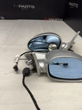 01-06 BMW E46 M3 Side View Door Mirrors Pair Titan Silver *Notes*