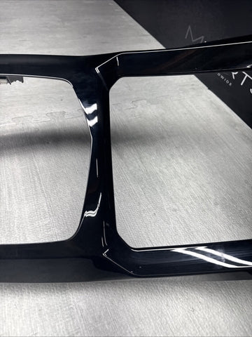 BMW F97 X3M 21-24 Competition Front Center Console Black Trim Panel OEM