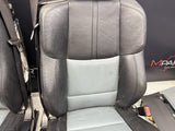 08-13 BMW E93 M3 Convertible Complete Interior Seats Black Silverstone Novillo