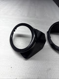 01-06 BMW E46 M3 FRONT FOG LIGHT COVERS SURROUND TRIMS 51112695255 GENUINE