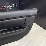 96-02 BMW Z3M Front Passenger Right Door Card Panel Cover Trim Leather Black