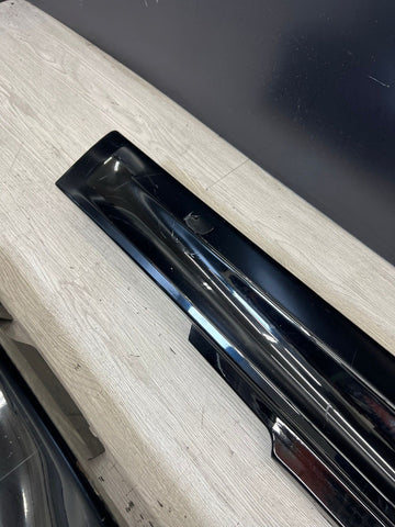 BMW 08-13 E93 M3 Convertible Side Skirts Pair Genuine OEM Jet Black