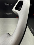 01-06 BMW E46 M3 Brushed Aluminum/Black Door Trim Armrest Front Left Driver