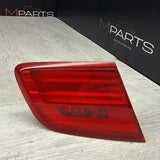 2011–2013 BMW 3 Series E92 Left Inner Trunk Lid Tail Light OEM 7252779