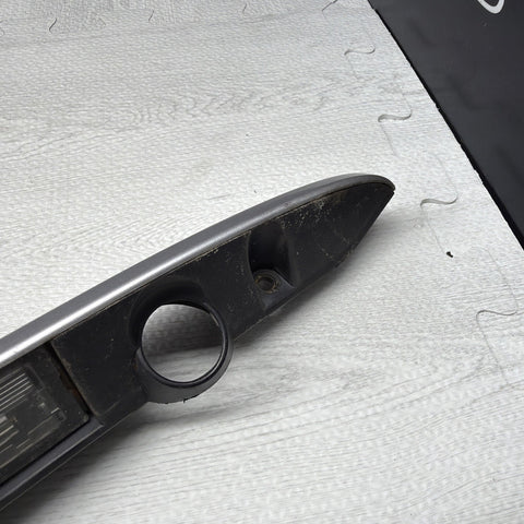 01-06 BMW E46 M3 Convertible Trunk Lid Grip Key Deck Handle Titan Silver