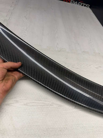 NEW Rear Trunk Spoiler Carbon Fiber BMW 06-11 E90 330 335 M3 Sedan *Chip