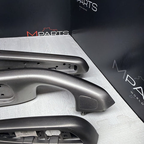 01-06 BMW E46 M3 Convertible Interior Armrests Trim Set Custom Color *Notes*