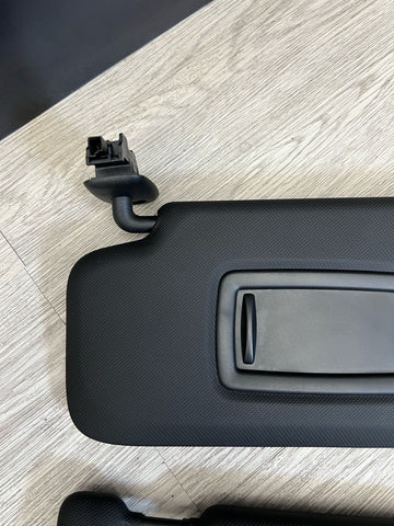 18-23 BMW X3M X4M X3 X4 Front Sun Visors Set OEM Black