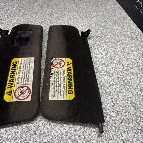 00-05 Honda S2000 AP1 Sun Visors Sunvisors *Fading*