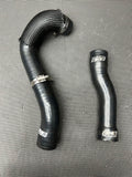 01-06 BMW E46 M3 S54 Pair Set of 2 Radiator Coolant Hoses Silicone ECS Tuning