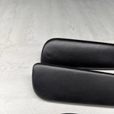 01-06 BMW OEM E46 M3 Coupe Trim Armrest Pads Set Black 8238622 *Notes*