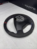 BMW Steering Wheel 01-06 E46 M3 Manual Custom Wrapped Red Stripe